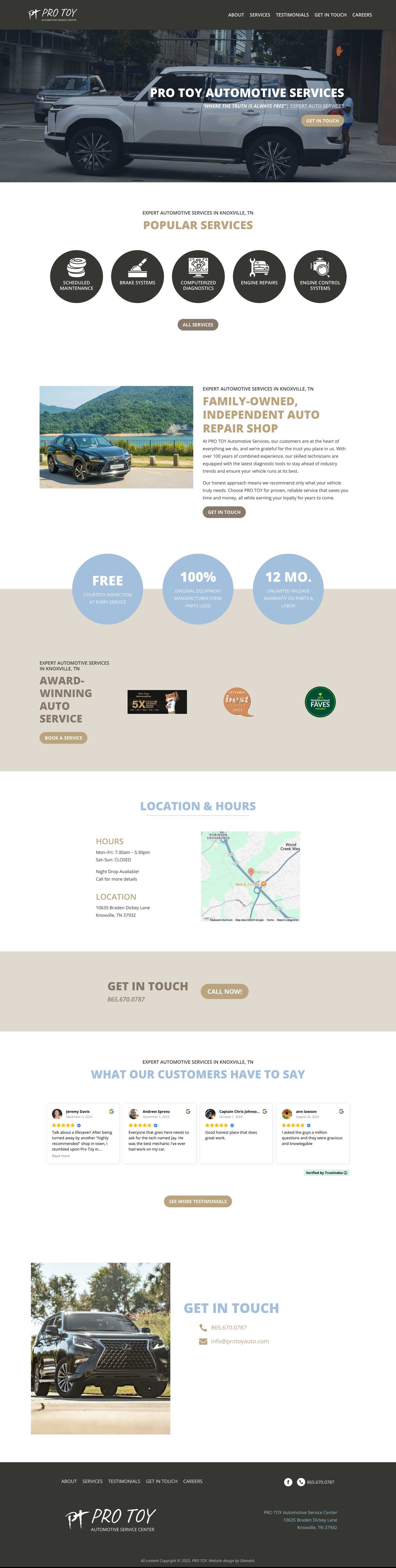 PRO TOY Automotive Services Center